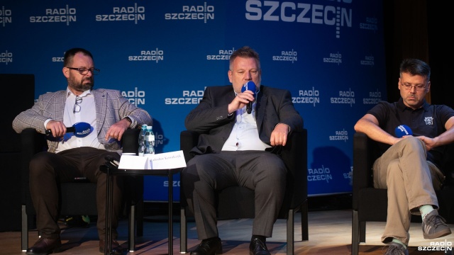 Fot. Weronika Łyczywek [Radio Szczecin] "Którędy nad morze?" debata o "morskości" Szczecina [WIDEO, ZDJĘCIA]