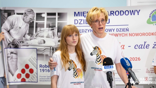 Fot. Robert Stachnik [Radio Szczecin] "6-8 procent populacji dotkniętych jest chorobami rzadkimi" [ZDJĘCIA]