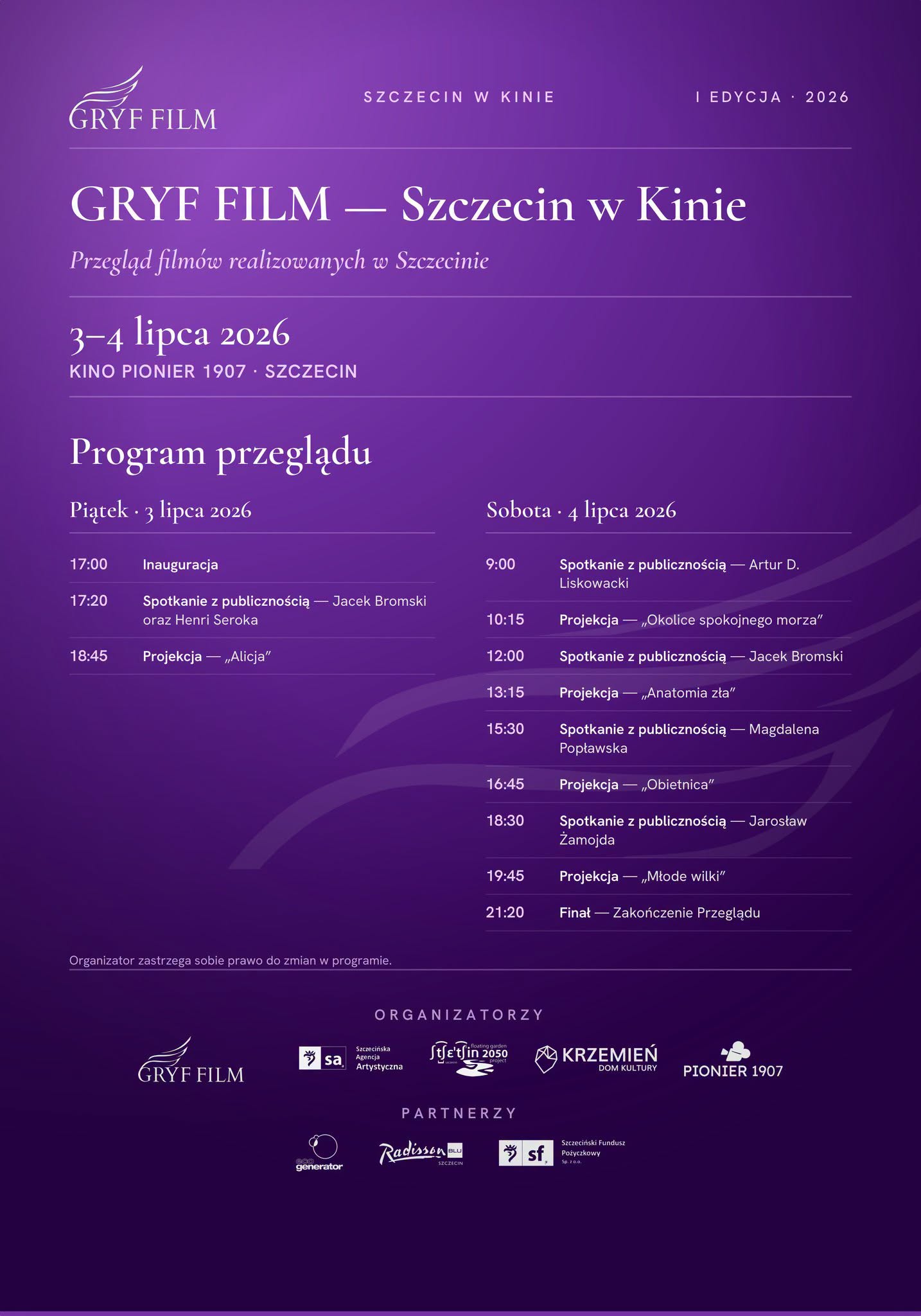 GRYF FILM - Szczecin w Kinie