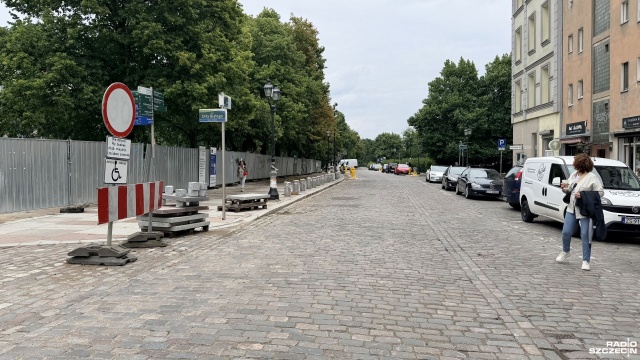 Fot. Weronika Łyczywek [Radio Szczecin] Trwają przygotowania do Jarmarku Jakubowego [ZDJĘCIA]