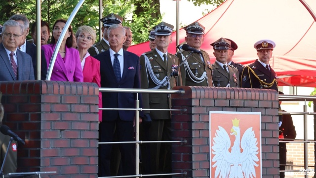 Fot. Przemysław Polanin [Radio Szczecin] 12. Pułk Logistyczny ma nowego dowódcę [ZDJĘCIA]