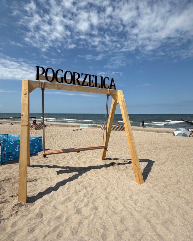Fot. facebook.com/rewal.pl Nowa atrakcja na plażach Gminy Rewal [ZDJĘCIA]