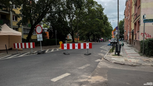 Fot. Wojciech Ochrymiuk [Radio Szczecin] Ważna zmiana organizacji ruchu w centrum Szczecina [ZDJĘCIA]
