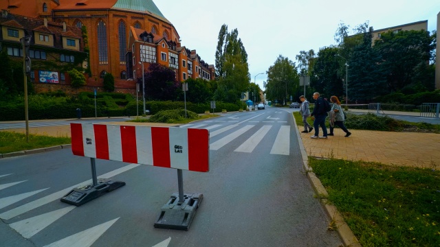 Fot. Wojciech Ochrymiuk [Radio Szczecin] Ważna zmiana organizacji ruchu w centrum Szczecina [ZDJĘCIA]