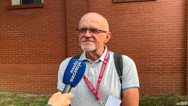 Fot. Wojciech Ochrymiuk [Radio Szczecin] Wyruszyła 42. Szczecińska Piesza Pielgrzymka na Jasną Górę [WIDEO, ZDJĘCIA]