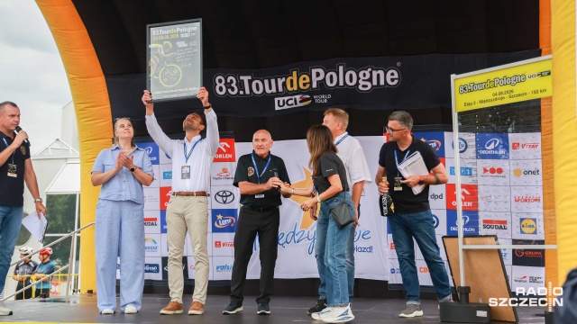 Fot. Robert Stachnik [Radio Szczecin] Dyrektor Tour de Pologne: Etap ciekawy i w pięknym krajobrazie [ZDJĘCIA]