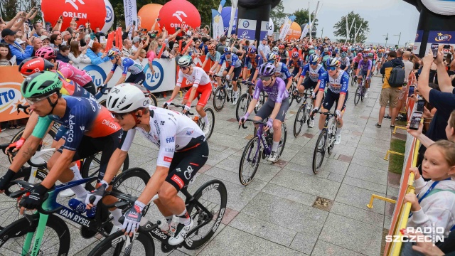Fot. Robert Stachnik [Radio Szczecin] Dyrektor Tour de Pologne: Etap ciekawy i w pięknym krajobrazie [ZDJĘCIA]