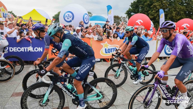 Fot. Robert Stachnik [Radio Szczecin] Dyrektor Tour de Pologne: Etap ciekawy i w pięknym krajobrazie [ZDJĘCIA]