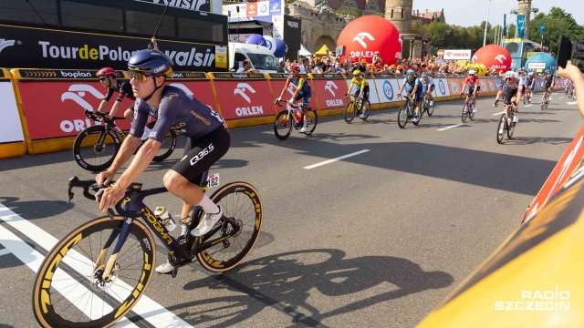 Fot. Robert Stachnik [Radio Szczecin] Tour de Pologne. 9. miejsce M. Bogusławskiego, znowu wygrał J. Milan [ZDJĘCIA, RELACJA]