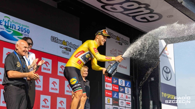Fot. Robert Stachnik [Radio Szczecin] Tour de Pologne. 9. miejsce M. Bogusławskiego, znowu wygrał J. Milan [ZDJĘCIA, RELACJA]