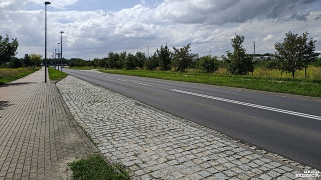Obwodnica północna Stargardu. Fot. Kacper Narodzonek [Radio Szczecin] Pierwsze odcinki obwodnicy północnej Stargardu już gotowe [ZDJĘCIA]