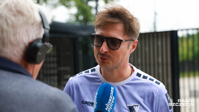 Fot. Robert Stachnik [Radio Szczecin] Kibice Pogoni pozytywnie nastawieni przed meczem ze Śląskiem w Pucharze Polski [ZDJĘCIA]