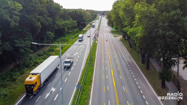 Fot. Robert Stachnik [Radio Szczecin] Zmiany dla kierowców na Szosie Stargardzkiej [ZDJĘCIA]