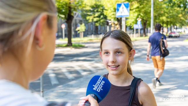 Fot. Robert Stachnik [Radio Szczecin] Kilkaset złotych na wyprawkę szkolną. Rodzice nie czekają do końca wakacji [ZDJĘCIA]