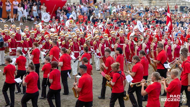 Fot. Robert Stachnik [Radio Szczecin] Festiwal Orkiestr Dętych o Puchar Prezydenta Miasta Szczecina [ZDJĘCIA]
