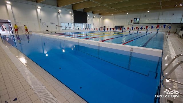 Fot. Robert Stachnik [Radio Szczecin] Nowy basen w Szczecińskim Domu Sportu 2.0 oficjalnie otwarty [WIDEO, ZDJĘCIA]