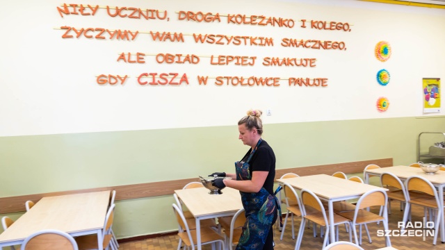 Fot. Robert Stachnik [Radio Szczecin] Zmiany w szkolnym menu. "Wytyczne budzą kontrowersje" [ZDJĘCIA]