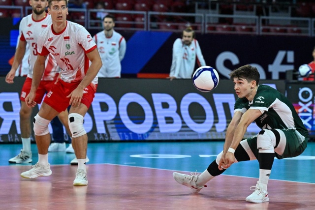 Fot. PAP/Darek Delmanowicz Polscy siatkarze w ćwierćfinale ME [ZDJĘCIA]