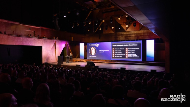 Fot. Robert Stachnik [Radio Szczecin] Człowiek w świecie kształtowanym przez AI, czyli konferencja AI-CONNECT 2026 [ZDJĘCIA]