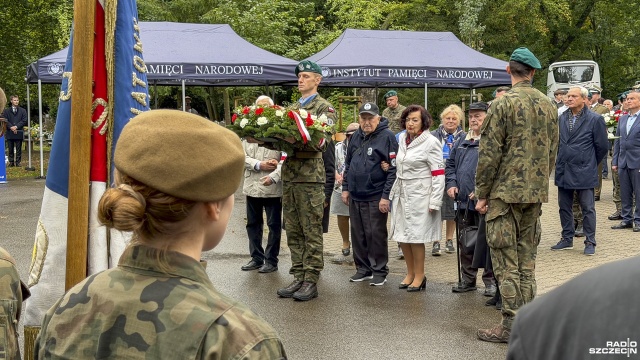 Fot. Maciej Papke [Radio Szczecin] Obchody 87-lecia powstania Polskiego Państwa Podziemnego [ZDJĘCIA]