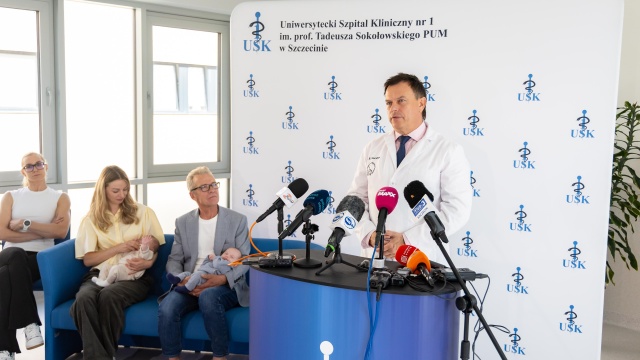 Fot. Robert Stachnik [Radio Szczecin] Jeden pionierski zabieg i uratowane trzy życia [ZDJĘCIA]