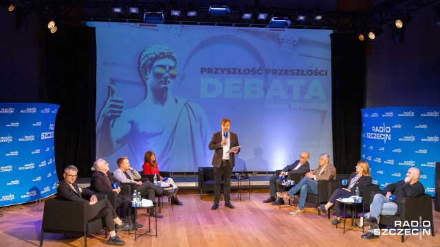 Fot. Robert Stachnik [Radio Szczecin] Debata "Przyszłość przeszłości" w Radiu Szczecin [ZDJĘCIA]