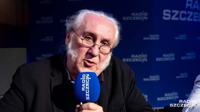 Andrzej Wojciech Feliński. Fot. Robert Stachnik [Radio Szczecin] Debata "Przyszłość przeszłości" w Radiu Szczecin [ZDJĘCIA]