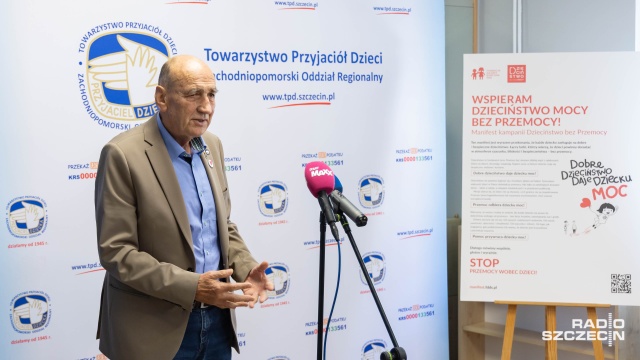 Fot. Robert Stachnik [Radio Szczecin] „Dzieciństwo bez Przemocy". Kampania ma walczyć z agresją wobec najmłodszych [ZDJĘCIA]