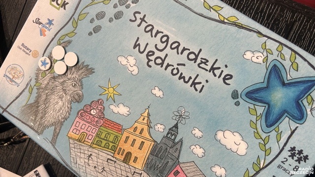 Fot. Kacper Narodzonek [Radio Szczecin] Uczniowie szkoły podstawowej stworzyli grę planszową o swoim mieście [ZDJĘCIA]