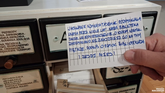 Fot. Joanna Maraszek [Radio Szczecin] Podczas Nocy Bibliotek w Świnoujściu czytelnicy mogli zostać odkrywcami [ZDJĘCIA]
