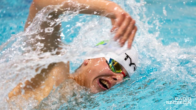 Fot. Robert Stachnik [Radio Szczecin] Szczecińscy pływacy na podium podczas Grand Prix Pucharu Polski [ZDJĘCIA]