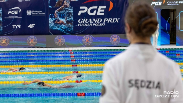 Fot. Robert Stachnik [Radio Szczecin] Szczecińscy pływacy na podium podczas Grand Prix Pucharu Polski [ZDJĘCIA]
