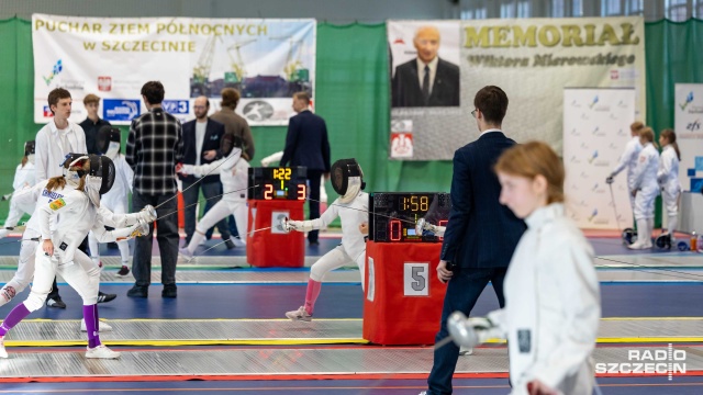 Fot. Robert Stachnik [Radio Szczecin] Szpadzistki Kusego na podium w Pucharze Ziem Północnych [WIDEO, ZDJĘCIA]