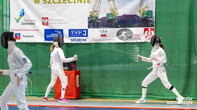 Fot. Robert Stachnik [Radio Szczecin] Szpadzistki Kusego na podium w Pucharze Ziem Północnych [WIDEO, ZDJĘCIA]