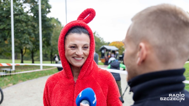 Fot. Robert Stachnik [Radio Szczecin] Pobiegli charytatywnie, żeby pomóc walczyć najmłodszym z rakiem [ZDJĘCIA]