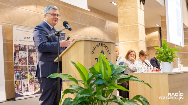 Fot. Robert Stachnik [Radio Szczecin] „Obecność, która ma znaczenie”. Konferencja na US [ZDJĘCIA]