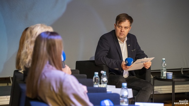 Fot. Maciej Papke [Radio Szczecin] RSnW: Debata "Żeby żyć" w Radiu Szczecin [ZDJĘCIA]