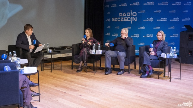 Fot. Maciej Papke [Radio Szczecin] RSnW: Debata "Żeby żyć" w Radiu Szczecin [ZDJĘCIA]