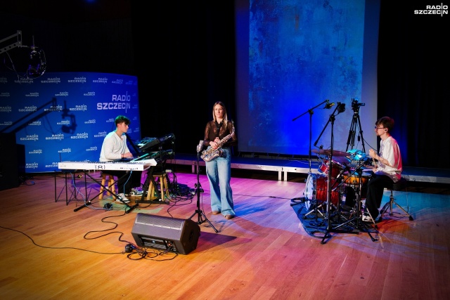 Azyl_Trio, fot. Piot Rokicki Azyl_Trio zagrało w Radiu Szczecin. [WIDEO, ZDJĘCIA]