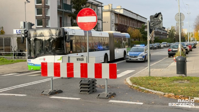 Fot. Robert Stachnik [Radio Szczecin] Od środy zmiany w komunikacji miejskiej przy Cmentarzu Centralnym [WIDEO, ZDJĘCIA]