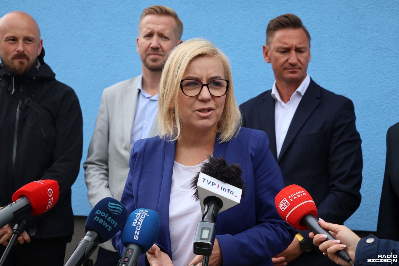 Minister klimatu i środowiska uczestniczyła w oddaniu inwestycji w Rymaniu