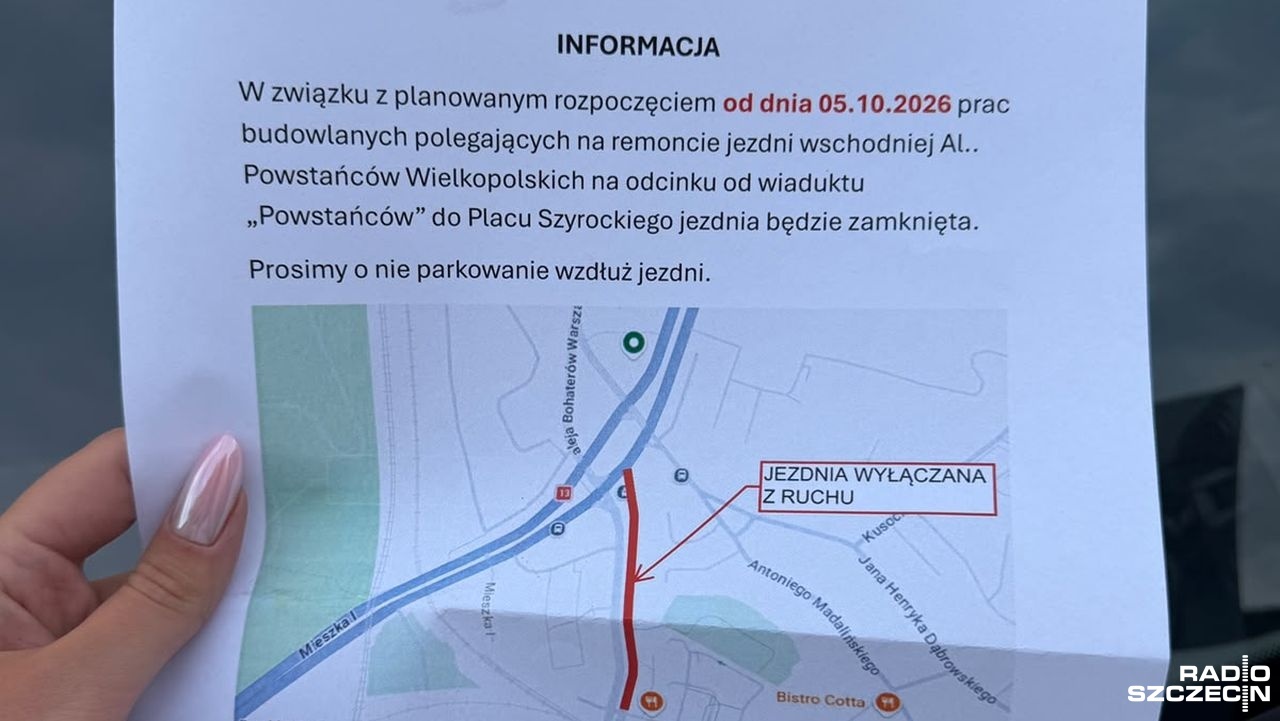 "Słynna" dziura w Al. Powstańców Wielkopolskich zostanie załatana