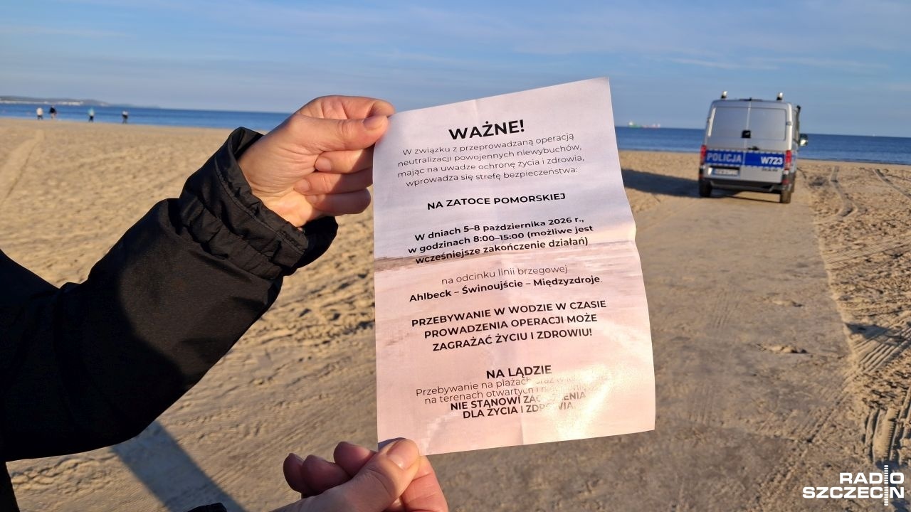Świnoujście. Drugi dzień rozbrajania niewybuchów
