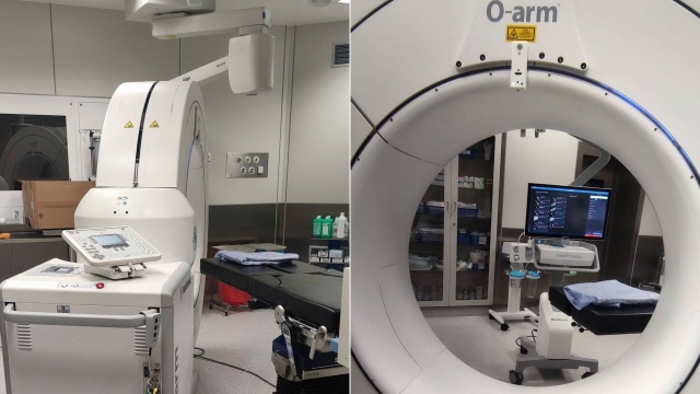 Tomograf śródoperacyjny wraca do szpitala Zdroje. Rok temu aparat O-arm zepsuł się, a bez niego nie można przeprowadzać skomplikowanych neurochirurgicznych operacji.