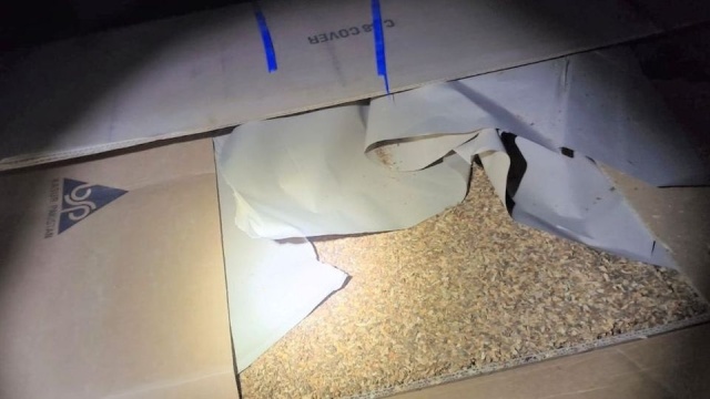 140 kilogramów nielegalnego tytoniu przejęte przez zachodniopomorską Krajową Administrację Skarbową.