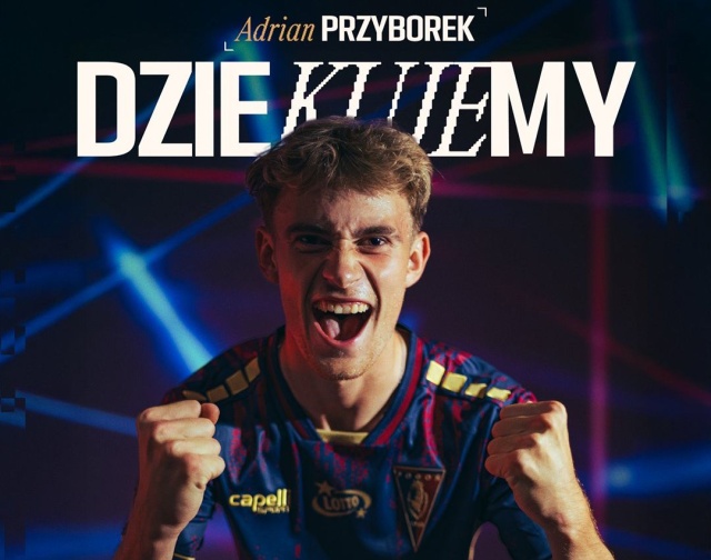 Adrian Przyborek oficjalnie odszedł z Pogoni Szczecin. Od teraz będzie grać w Lazio Rzym.