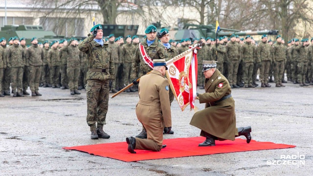 Pułkownik Krzysztof Duda został nowym dowódcą 12. Brygady Zmechanizowanej w Szczecinie. Zastąpił na tym stanowisku generała brygady Dariusza Czekaja.