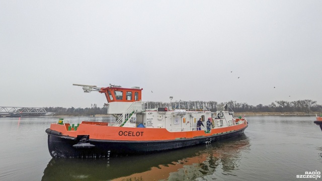 Dzik, Ocelot i Stanisław to tylko część lodołamaczy, które wróciły do akcji. Po trzech tygodniach mrozów pogoda w końcu pozwoliła wznowić pracę.