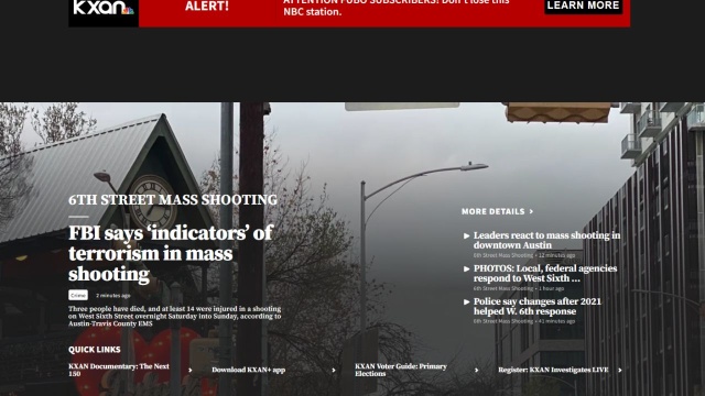 Trzy osoby, w tym napastnik, zginęły, a 14 zostało rannych nad ranem w niedzielę, gdy napastnik otworzył ogień do ludzi w barze w centrum Austin w Teksasie. Sprawę bada zespół ds. walki z terroryzmem FBI.