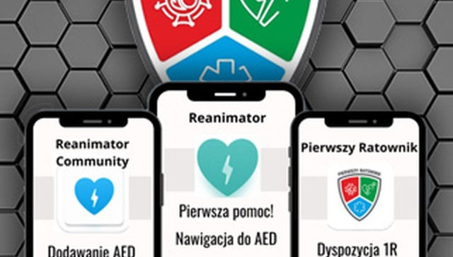 Pierwszy Ratownik  to aplikacja na telefon, przez którą można szybciej wezwać pomoc. System automatycznie wyszukuje i powiadamia trzy osoby w najbliższej lokalizacji.